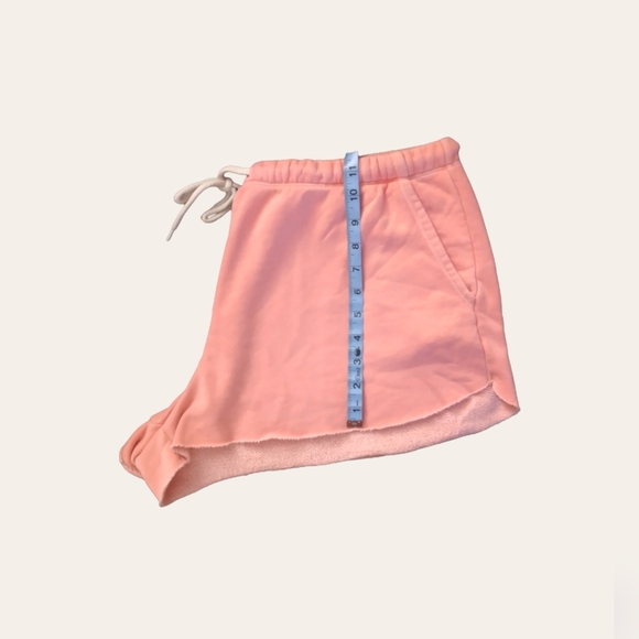 Aerie Pink Drawstring Terry Cloth Drawstring Shorts - Picture 3 of 4